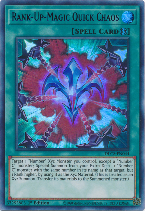 Rank-Up-Magic Quick Chaos (Blue) [DLCS-EN044] Ultra Rare | Galactic Gamez