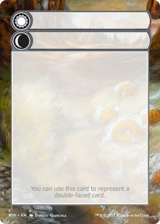 Helper Card (5/9) [Innistrad: Midnight Hunt Tokens] | Galactic Gamez