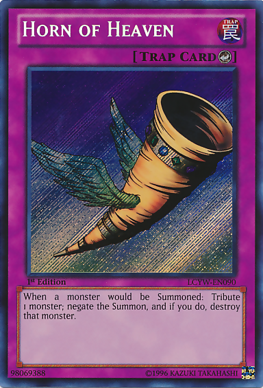 Horn of Heaven [LCYW-EN090] Secret Rare | Galactic Gamez