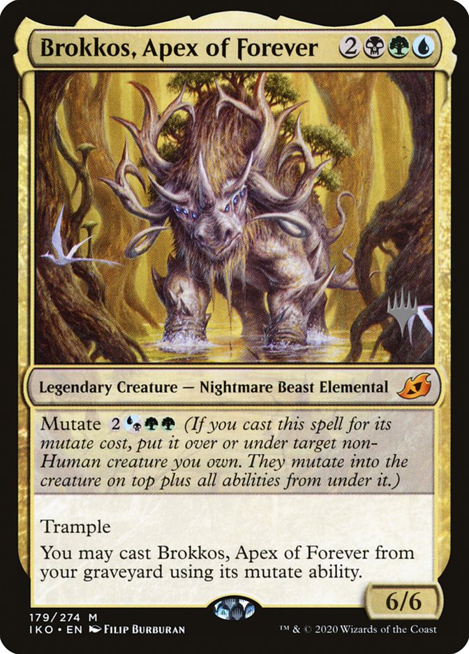 Brokkos, Apex of Forever (Promo Pack) [Ikoria: Lair of Behemoths Promos] | Galactic Gamez