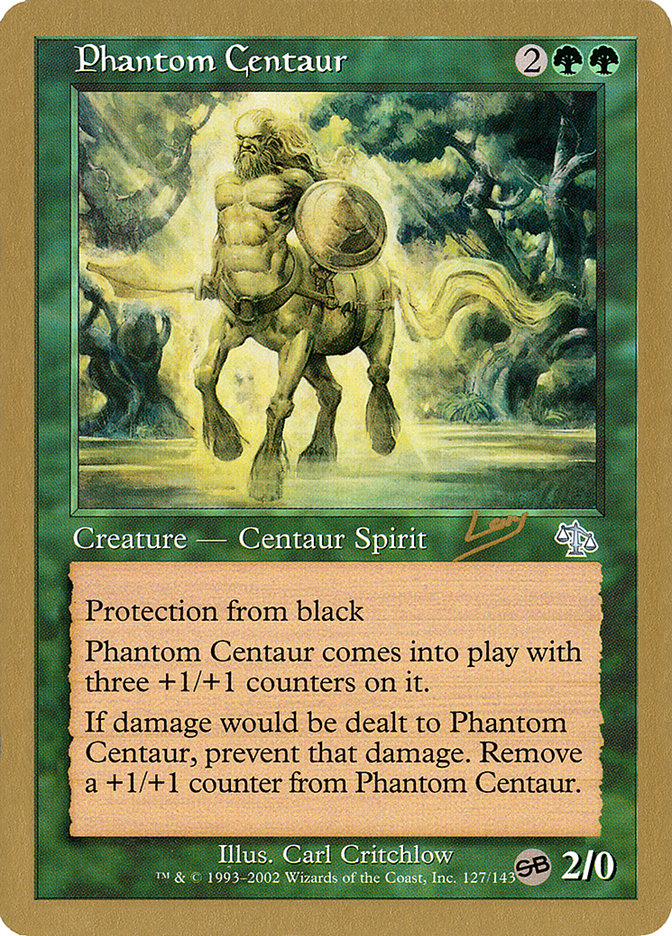 Phantom Centaur (Raphael Levy) (SB) [World Championship Decks 2002] | Galactic Gamez