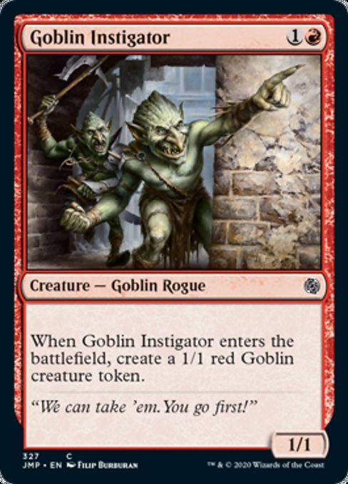 Goblin Instigator [Jumpstart] | Galactic Gamez