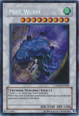 Mist Wurm [HA01-EN023] Secret Rare | Galactic Gamez