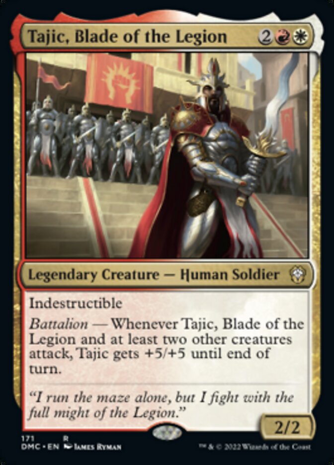 Tajic, Blade of the Legion [Dominaria United Commander] | Galactic Gamez