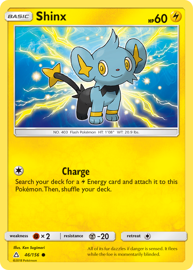 Shinx (46/156) [Sun & Moon: Ultra Prism] | Galactic Gamez