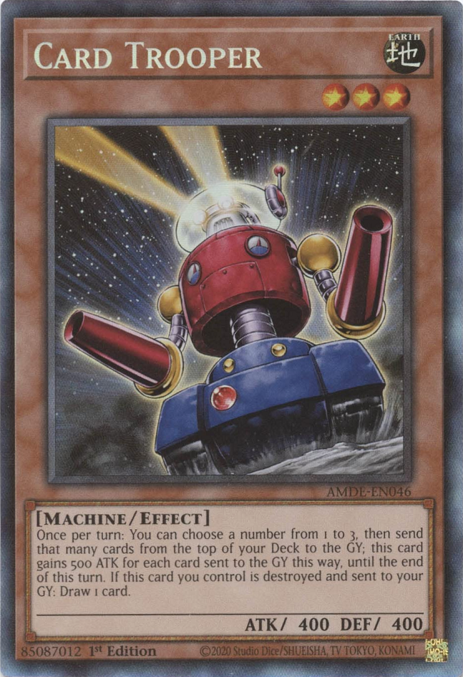 Card Trooper [AMDE-EN046] Collector's Rare | Galactic Gamez