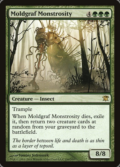 Moldgraf Monstrosity [Innistrad] | Galactic Gamez