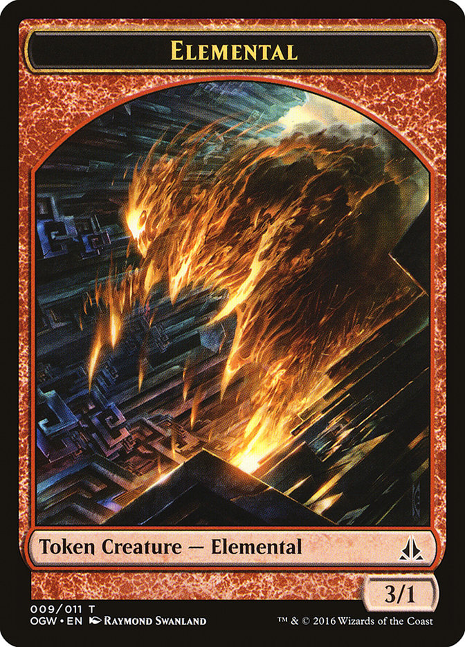 Elemental (009/011) [Oath of the Gatewatch Tokens] | Galactic Gamez