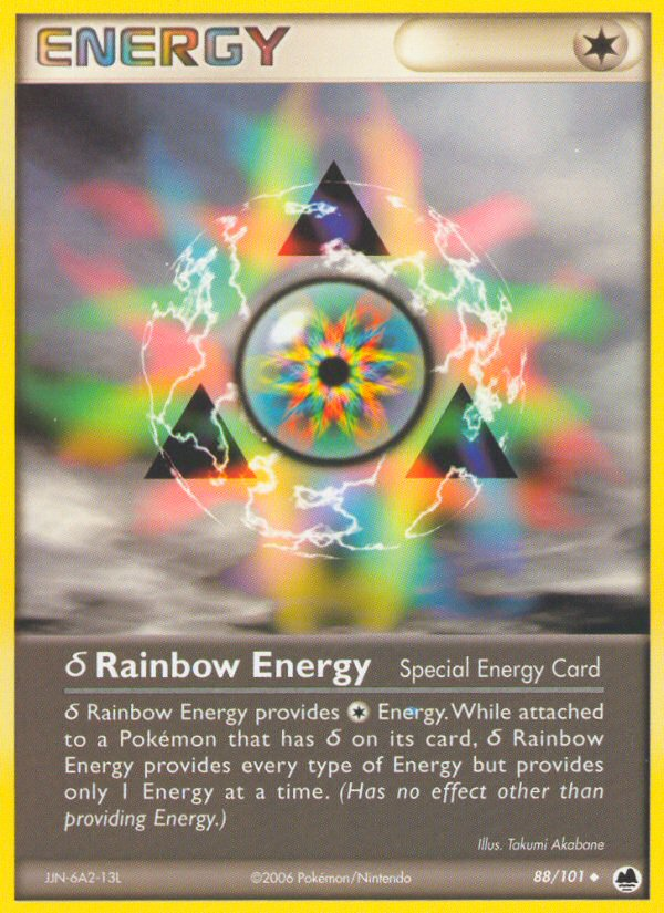 Rainbow Energy (88/101) (Delta Species) [EX: Dragon Frontiers] | Galactic Gamez