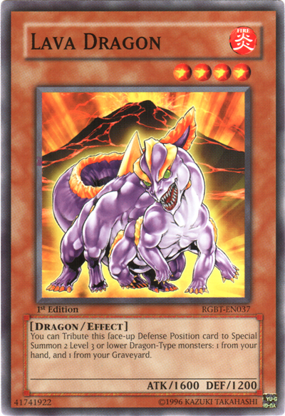 Lava Dragon [RGBT-EN037] Common | Galactic Gamez