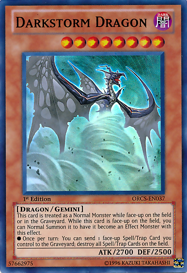 Darkstorm Dragon [ORCS-EN037] Super Rare | Galactic Gamez