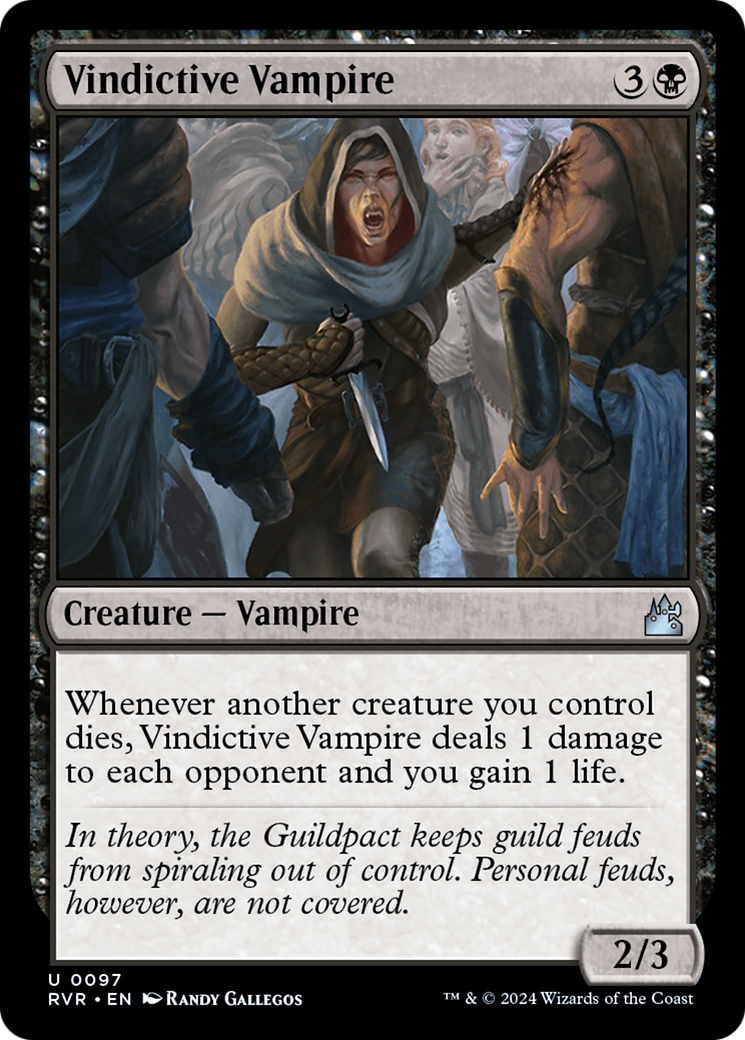 Vindictive Vampire [Ravnica Remastered] | Galactic Gamez