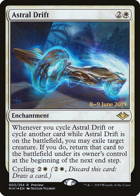 Astral Drift (Alternate Art) [Modern Horizons Promos] | Galactic Gamez