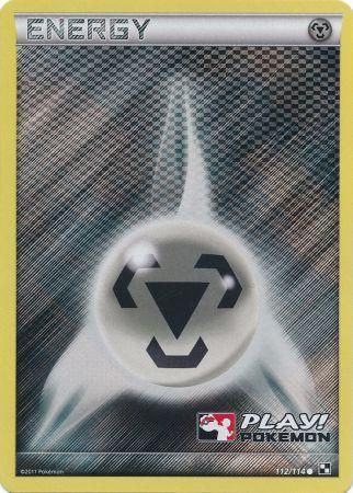 Metal Energy (112/114) (Play Pokemon Promo) [Black & White: Base Set] | Galactic Gamez