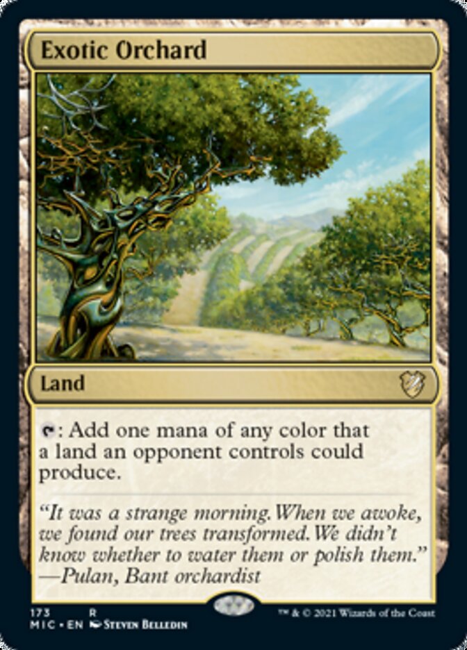 Exotic Orchard [Innistrad: Midnight Hunt Commander] | Galactic Gamez