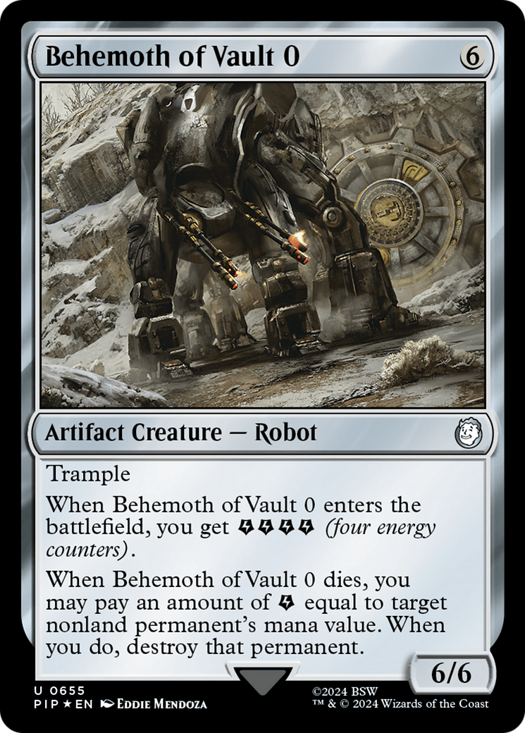 Behemoth of Vault 0 (Surge Foil) [Fallout] | Galactic Gamez