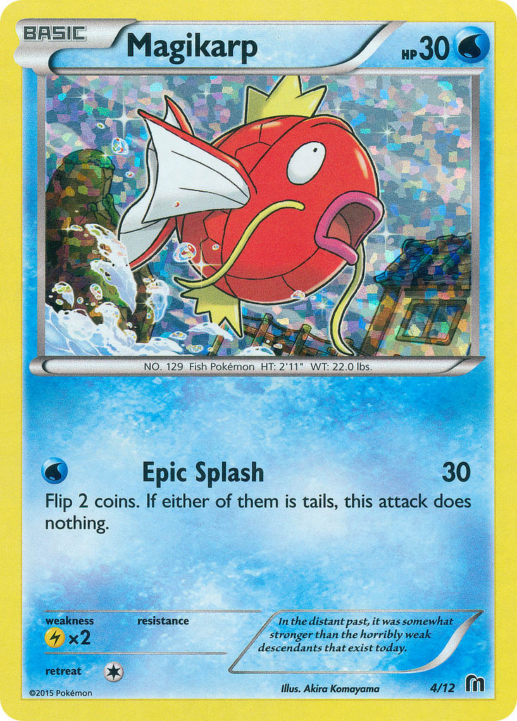 Magikarp (4/12) [McDonald's Promos: 2016 Collection] | Galactic Gamez