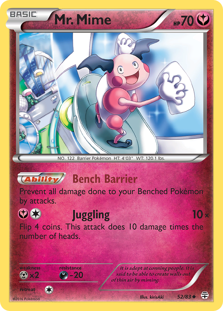 Mr. Mime (52/83) [XY: Generations] | Galactic Gamez