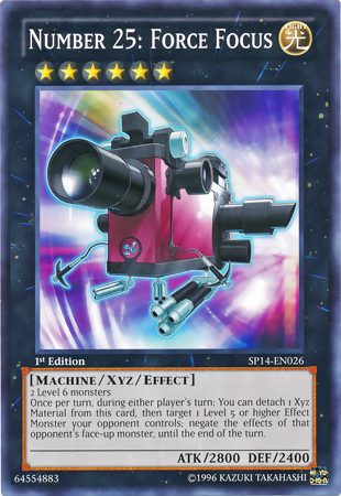 Number 25: Force Focus [SP14-EN026] Starfoil Rare | Galactic Gamez