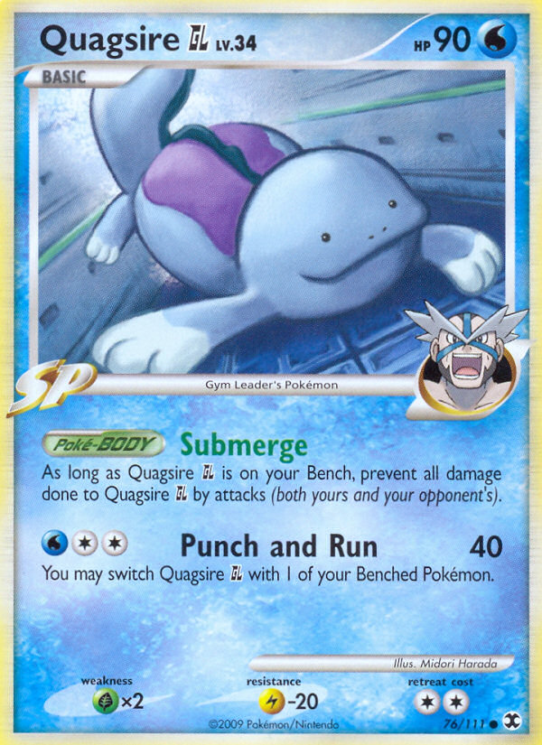 Quagsire GL (76/111) [Platinum: Rising Rivals] | Galactic Gamez