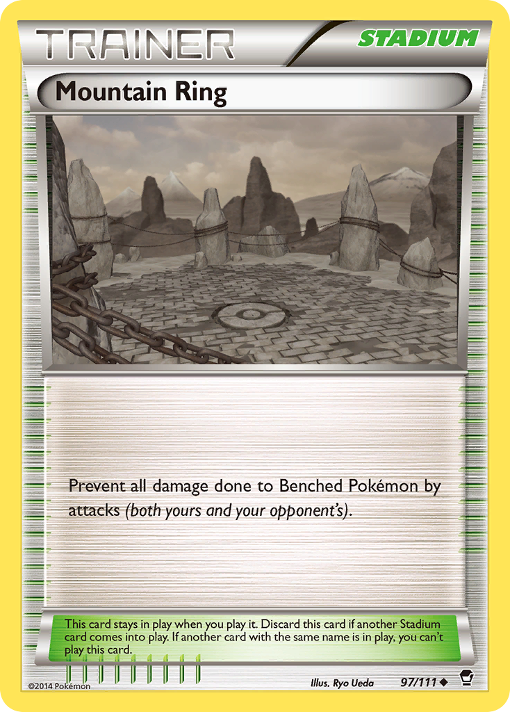 Mountain Ring (97/111) [XY: Furious Fists] | Galactic Gamez