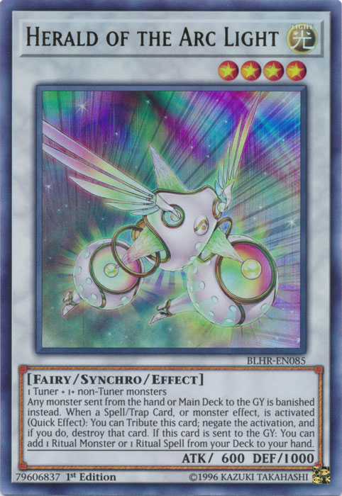 yugioh herald cards Diviner of the | Super Rare | Field Center During either players turn Yu-Gi-Oh HERALD OF PURPLE LIGHT