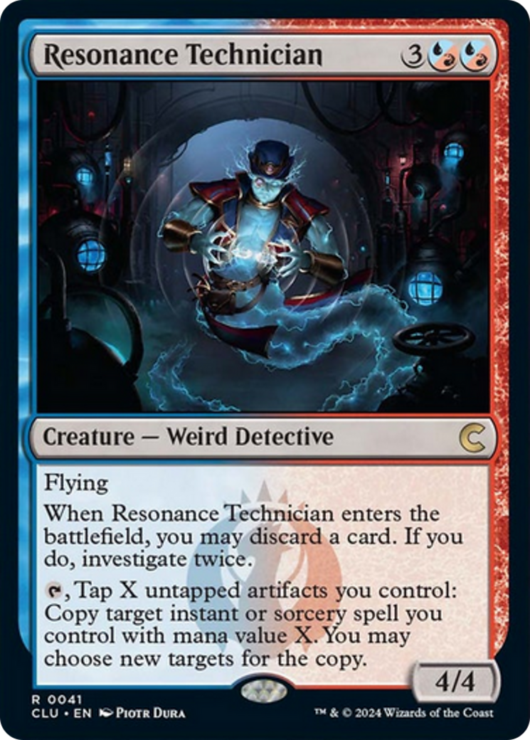 Resonance Technician [Ravnica: Clue Edition] | Galactic Gamez