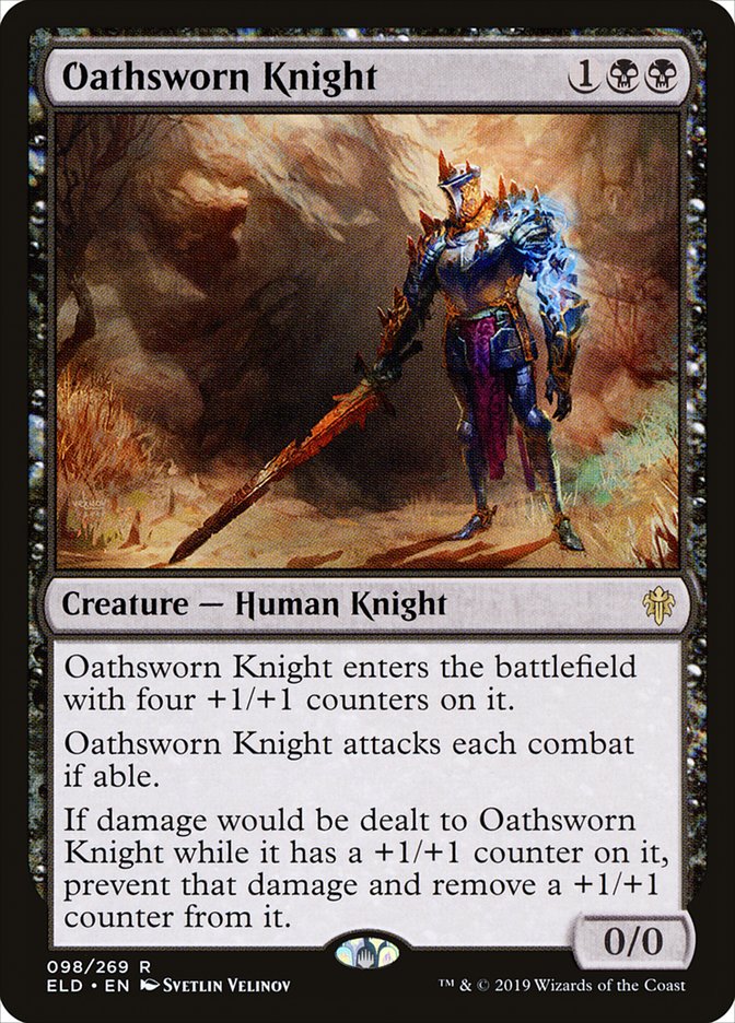 Oathsworn Knight [Throne of Eldraine] | Galactic Gamez