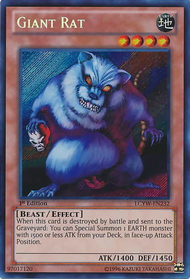 Giant Rat [LCYW-EN232] Secret Rare | Galactic Gamez