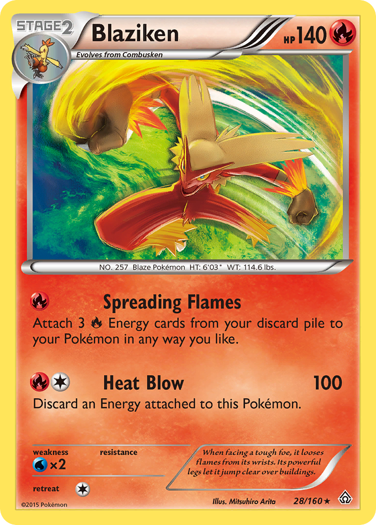 Blaziken (28/160) [XY: Primal Clash] | Galactic Gamez