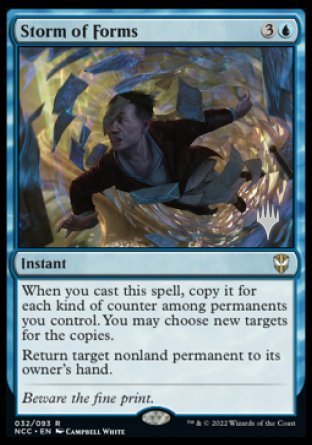 Storm of Forms (Promo Pack) [Streets of New Capenna Commander Promos] | Galactic Gamez