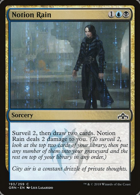 Notion Rain [Guilds of Ravnica] | Galactic Gamez