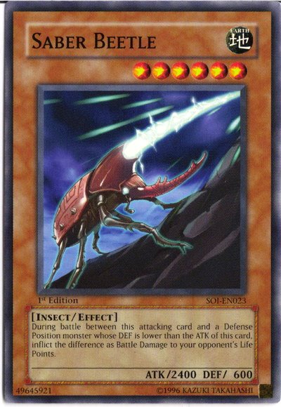 Saber Beetle [SOI-EN023] Common | Galactic Gamez