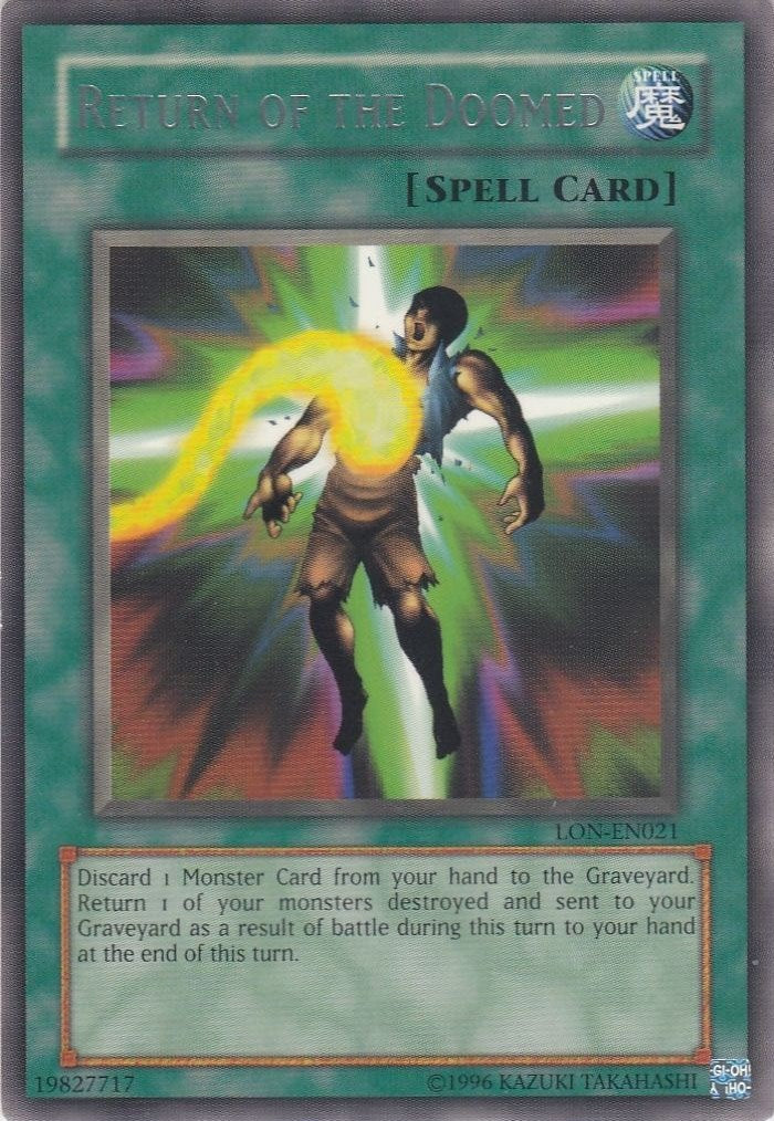 Return of the Doomed [LON-EN021] Rare | Galactic Gamez