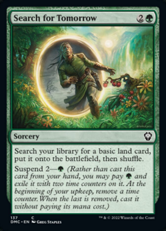 Search for Tomorrow [Dominaria United Commander] | Galactic Gamez