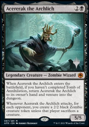 Acererak the Archlich (Promo Pack) [Dungeons & Dragons: Adventures in the Forgotten Realms Promos] | Galactic Gamez