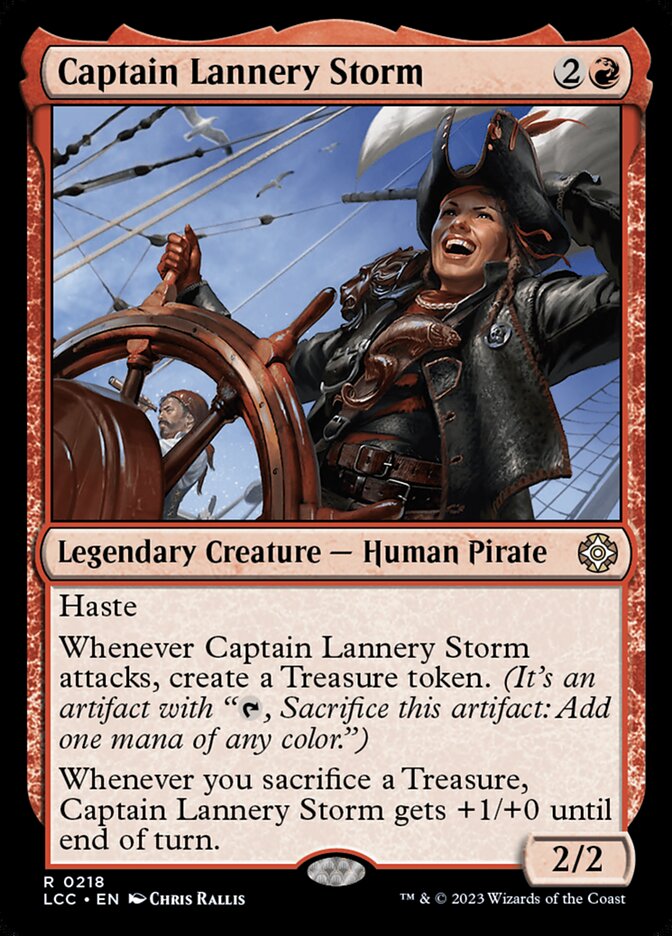 Captain Lannery Storm [The Lost Caverns of Ixalan Commander] | Galactic Gamez
