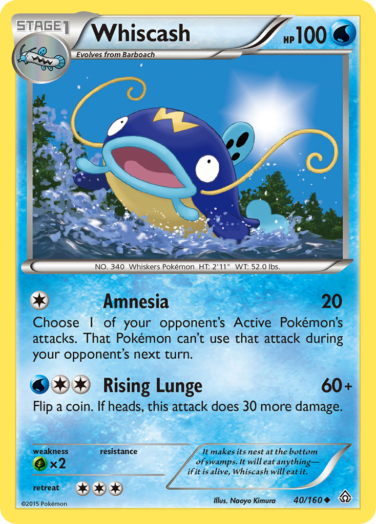 Whiscash (40/160) [XY: Primal Clash] | Galactic Gamez