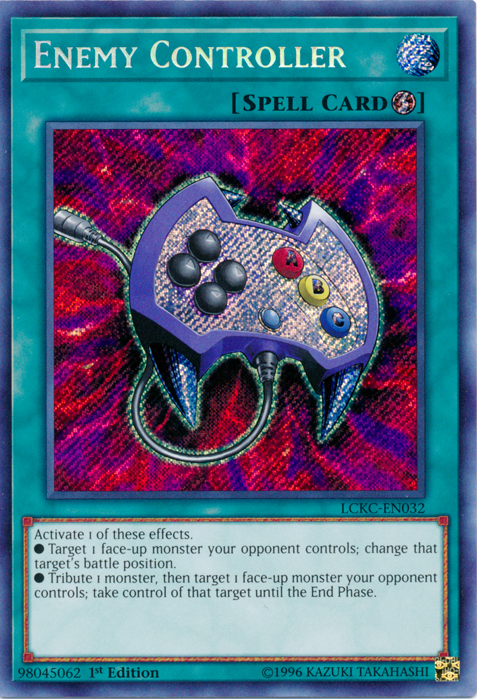 Enemy Controller [LCKC-EN032] Secret Rare | Galactic Gamez