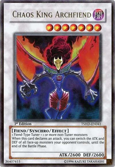 Chaos King Archfiend [TSHD-EN041] Ultra Rare | Galactic Gamez