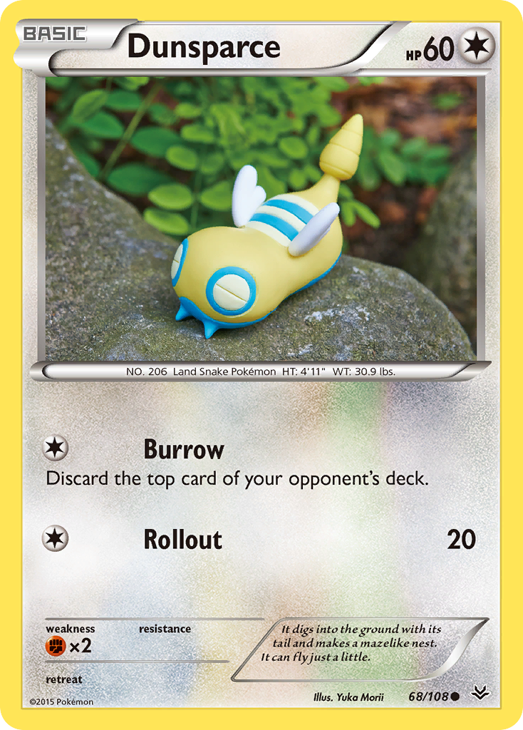 Dunsparce (68/108) [XY: Roaring Skies] | Galactic Gamez