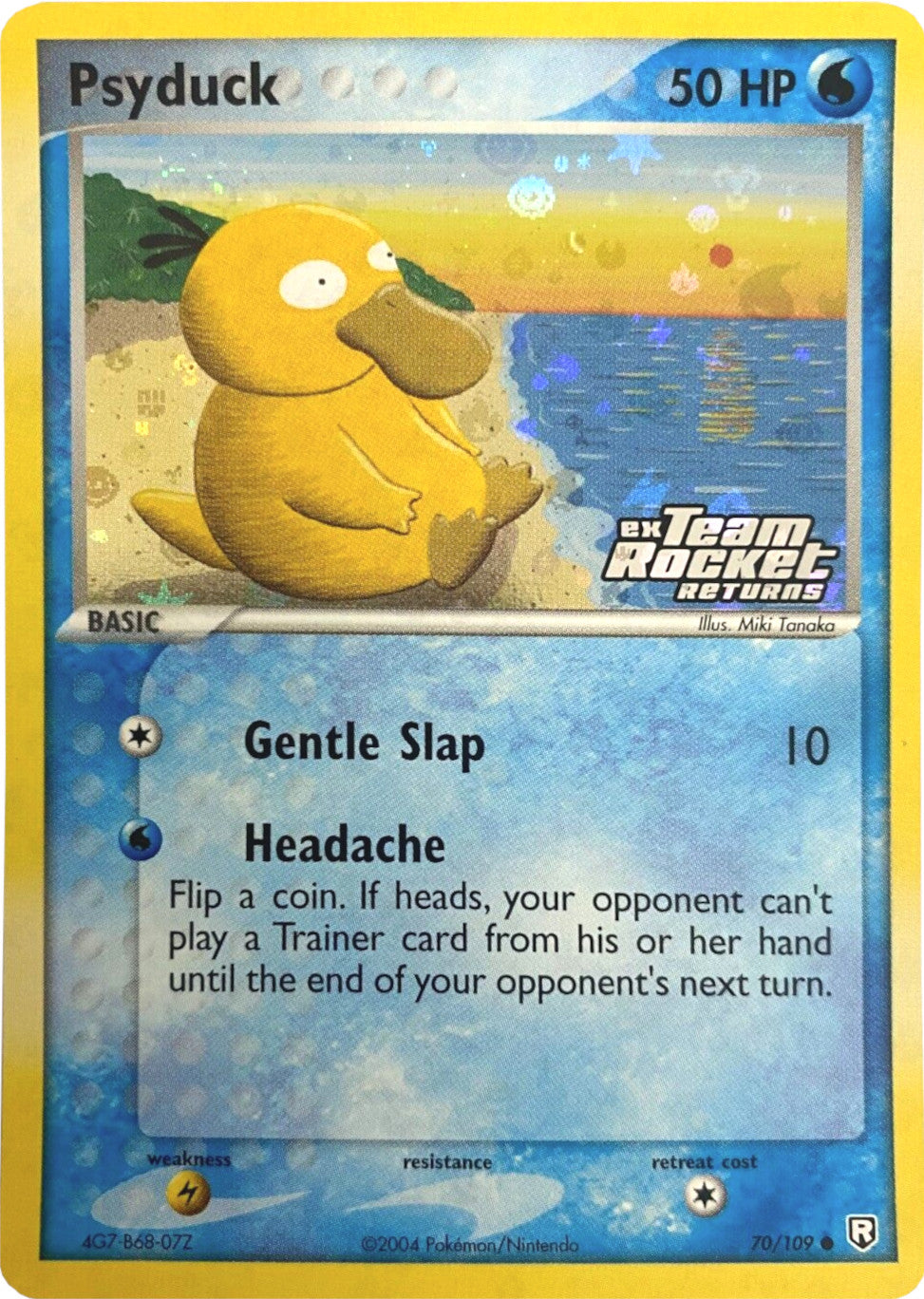 Psyduck (70/109) (Stamped) [EX: Team Rocket Returns] | Galactic Gamez