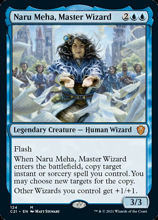 Naru Meha, Master Wizard [Commander 2021] | Galactic Gamez