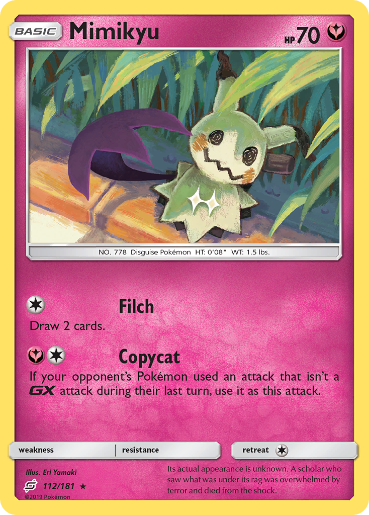 Mimikyu (112/181) [Sun & Moon: Team Up] | Galactic Gamez