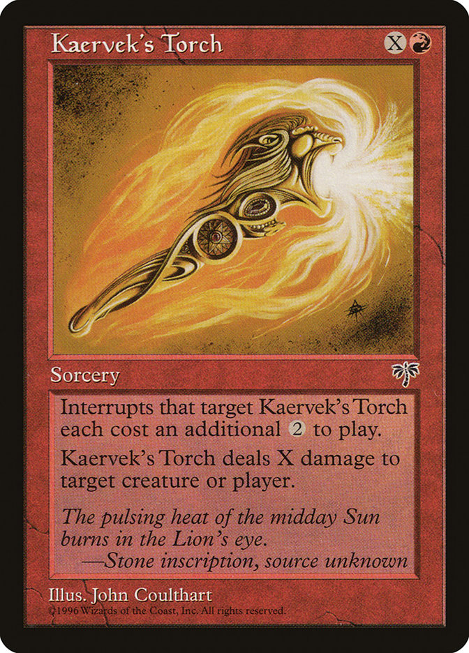 Kaervek's Torch [Mirage] | Galactic Gamez