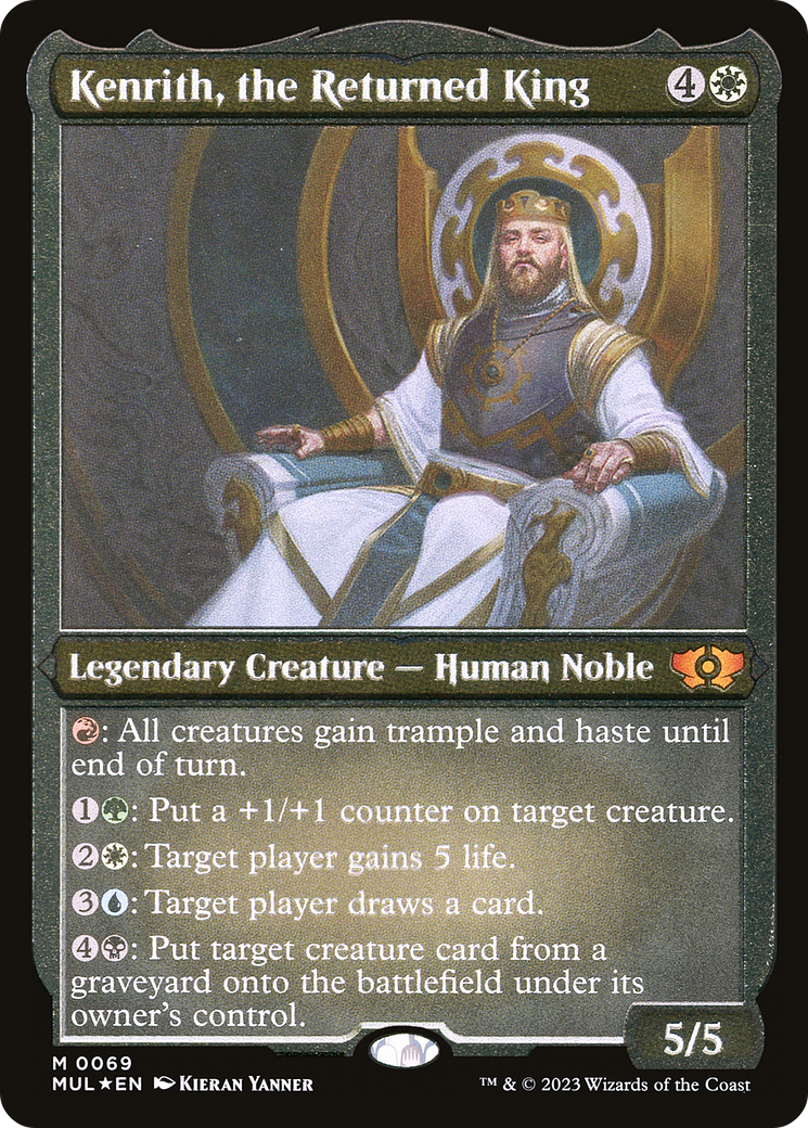Kenrith, the Returned King (Foil Etched) [Multiverse Legends] | Galactic Gamez