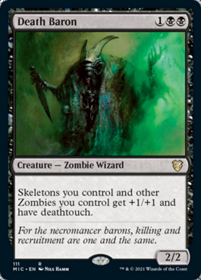 Death Baron [Innistrad: Midnight Hunt Commander] | Galactic Gamez