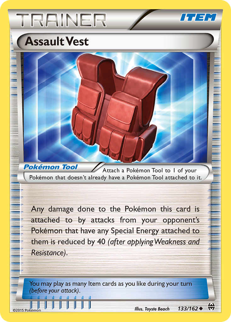 Assault Vest (133/162) [XY: BREAKthrough] | Galactic Gamez