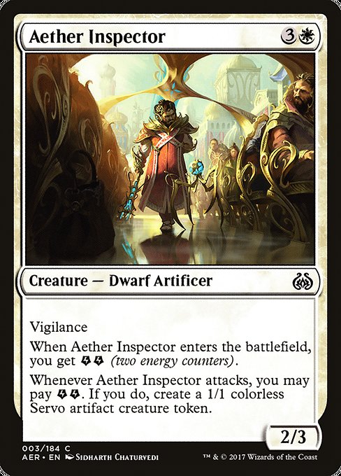 Aether Inspector [Aether Revolt] | Galactic Gamez