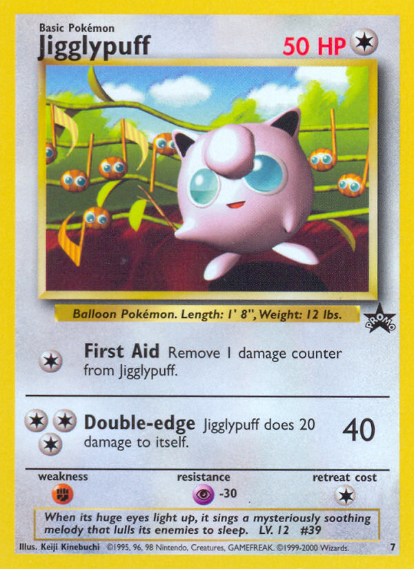 Jigglypuff (7) [Wizards of the Coast: Black Star Promos] | Galactic Gamez